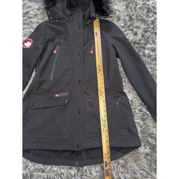 Canada Weather Gear Coat Women XL Parka Fur Hood Fall Winter Outerwear - Picture 6 of 10